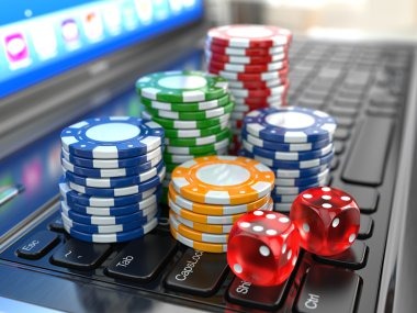 Live dealer blackjack table with multi-camera broadcast and betting interface